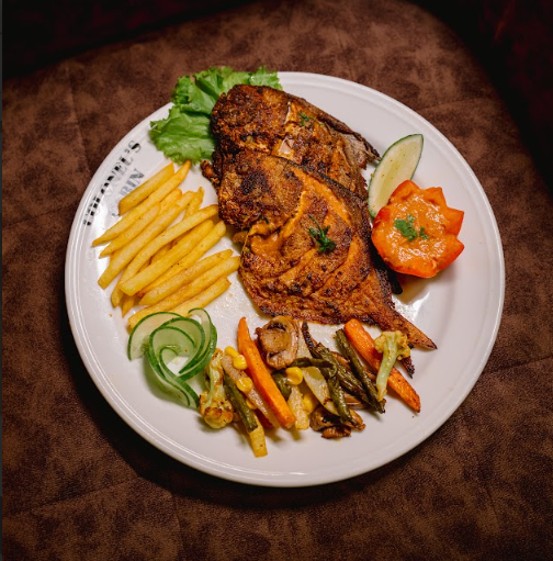 Grilled Pomfret