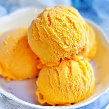 Mango ice-cream