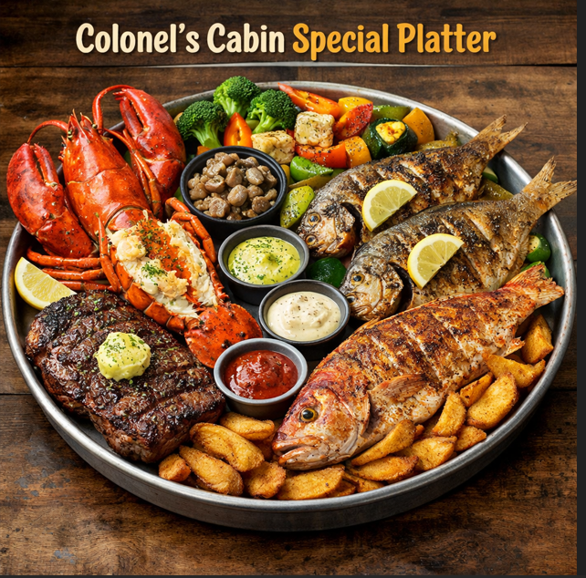 Colonel's Cabin Special Platter